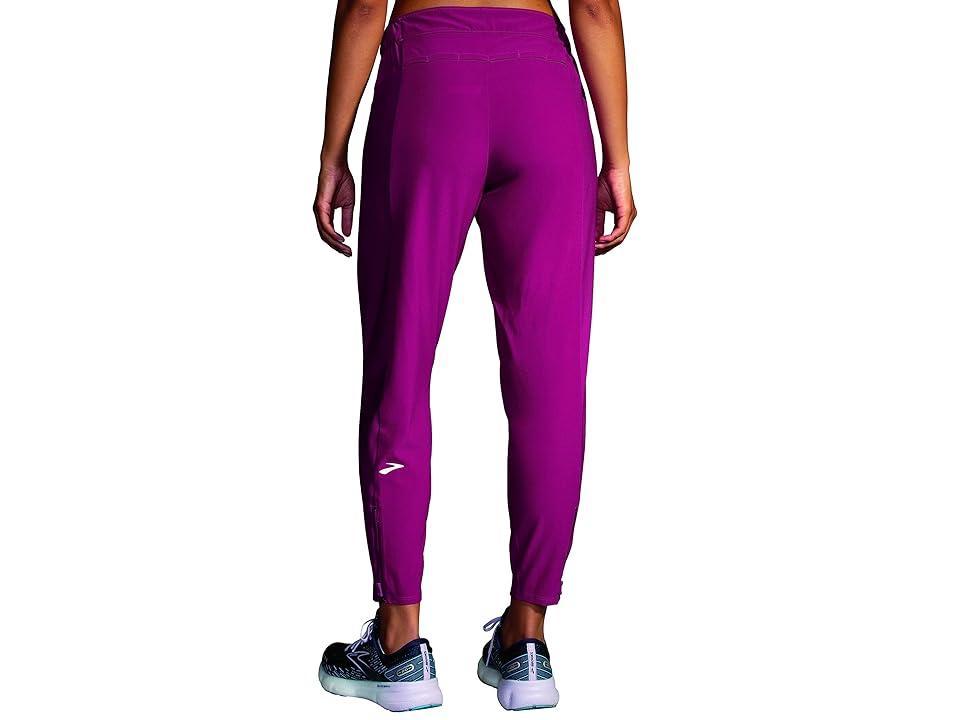 Brooks Shakeout Pants (Dark Mauve) Women's Casual Pants Product Image