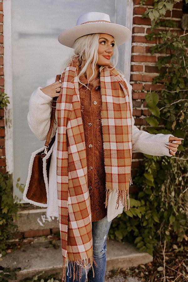 True Warmth Plaid Scarf Product Image