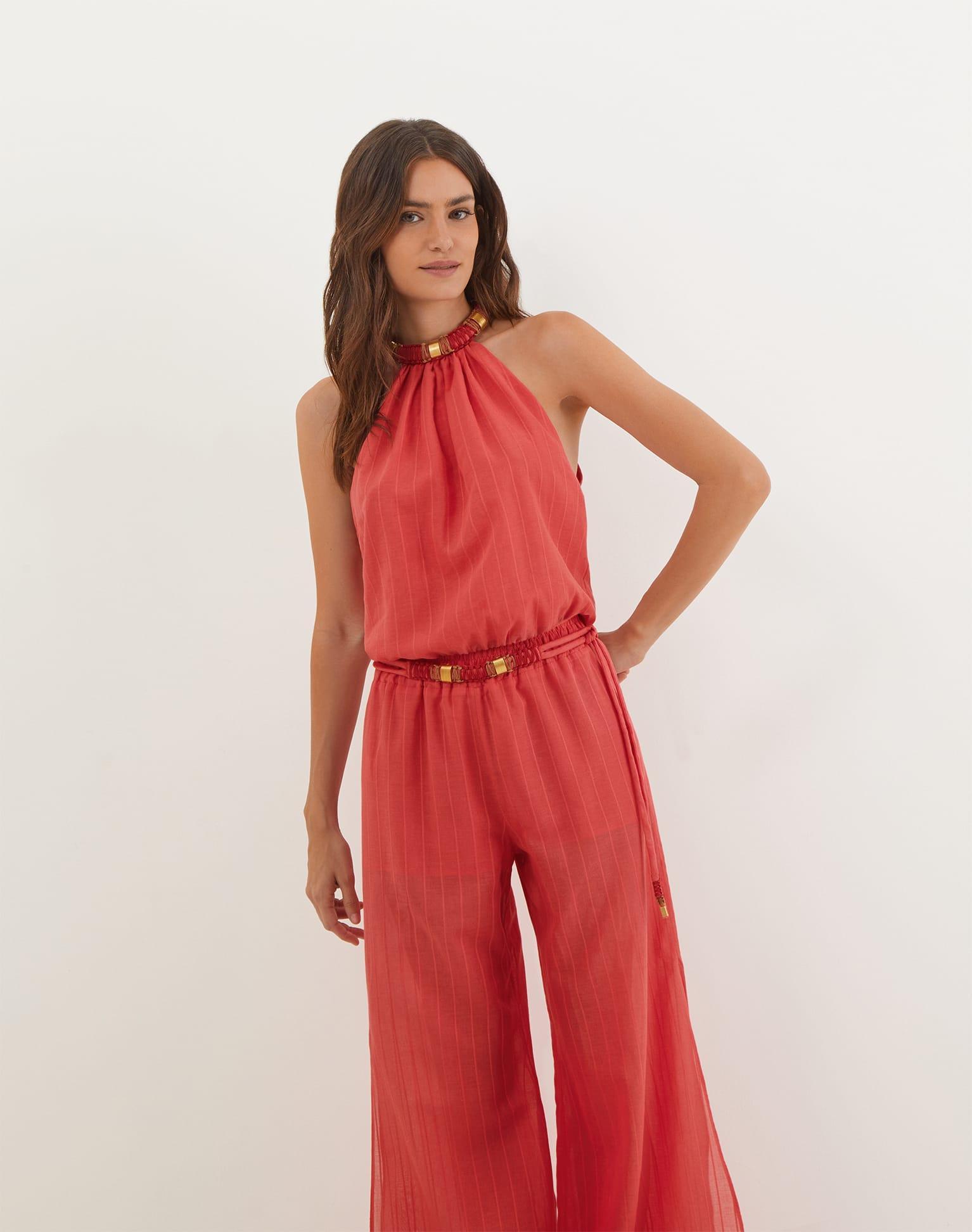 Cecilia Pants - Raspberry Product Image