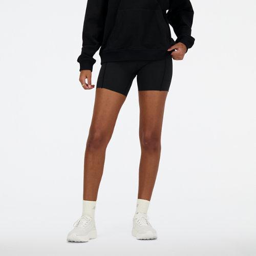 New Balance Women's NB Sleek Pocket High Rise Short 6" Product Image