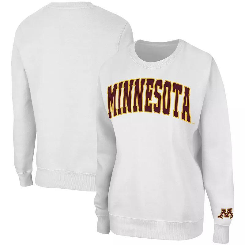 Womens Colosseum Minnesota Golden Gophers Campanile Pullover Sweatshirt product image