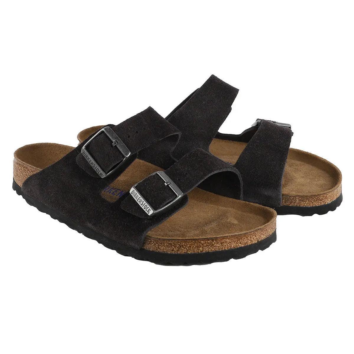 Birkenstock Arizona Soft Footbed Suede Leather Sandals Female Product Image