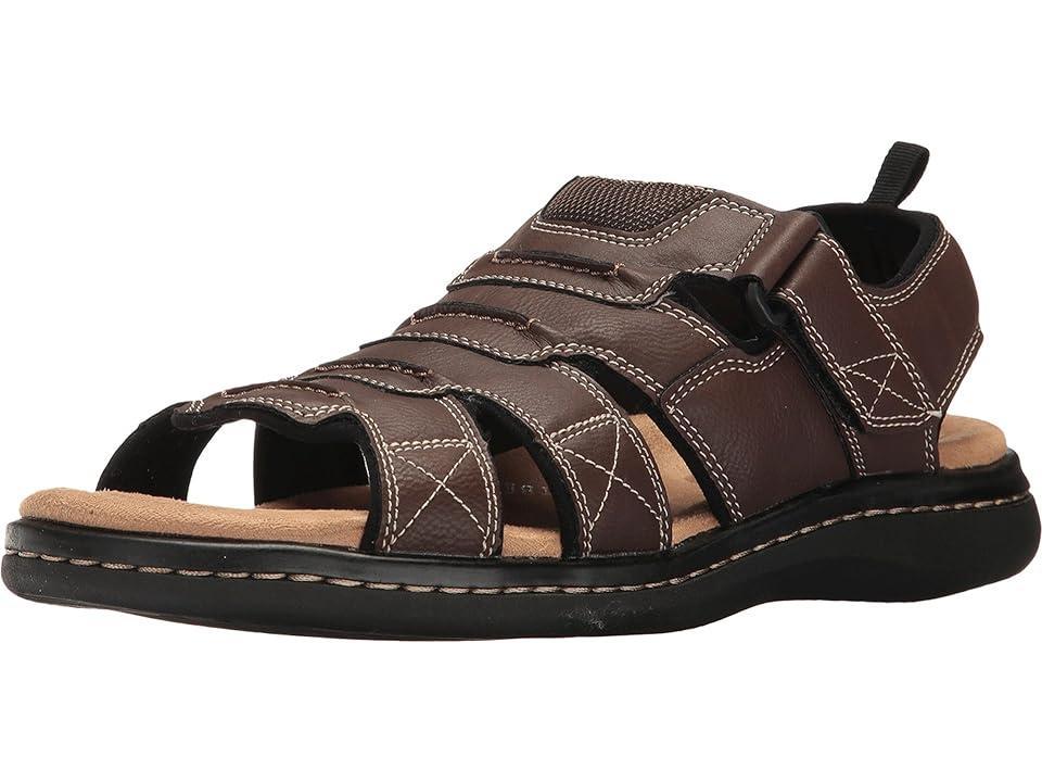 Dockers Shorewood Mens Fisherman Sandals Med Red Product Image