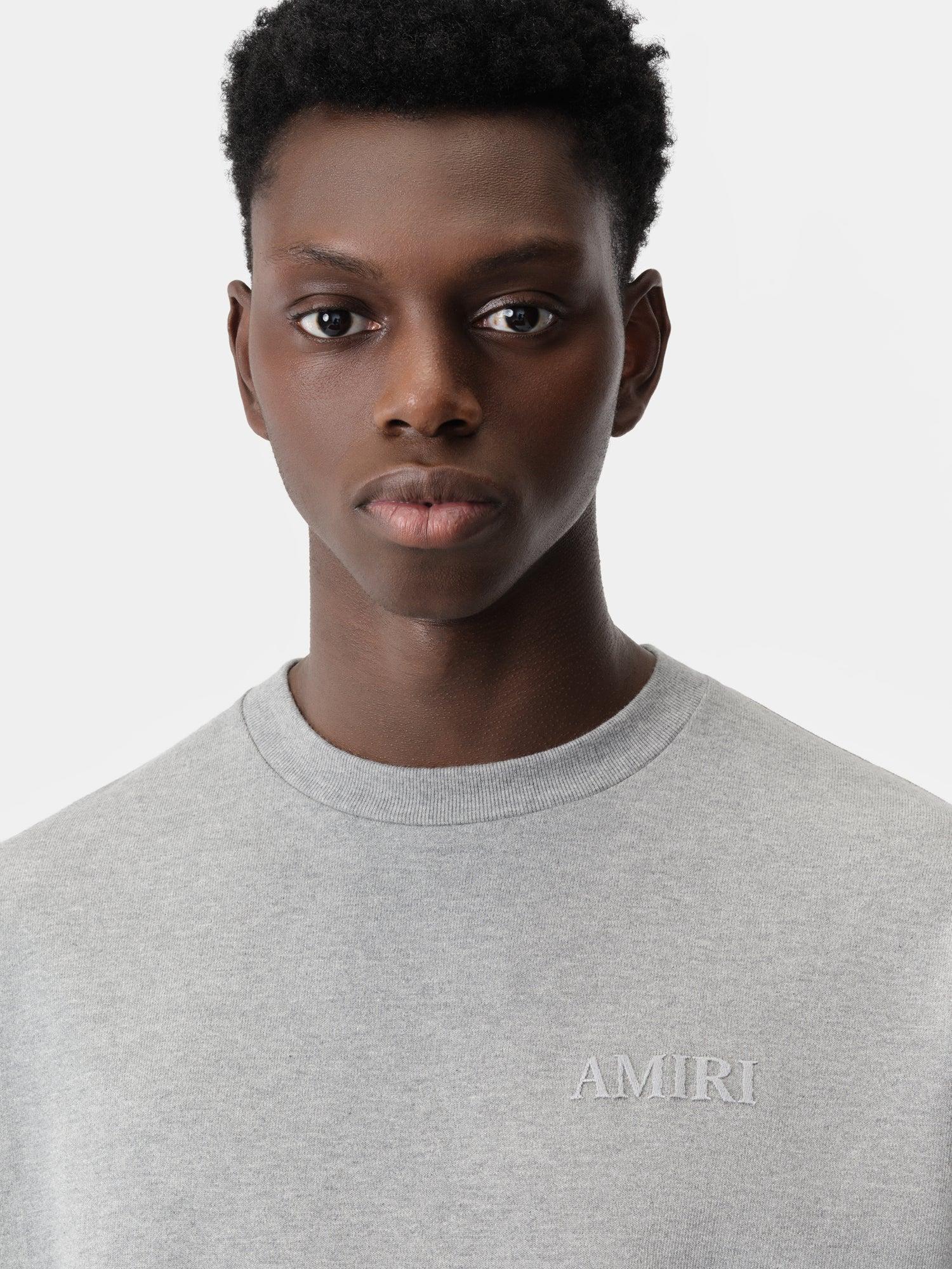 AMIRI OVERSIZED TEE - Grey Male Product Image