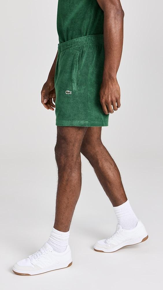 Lacoste Regular Fit Shorts with Adjustable Waist 4" | Shopbop Product Image