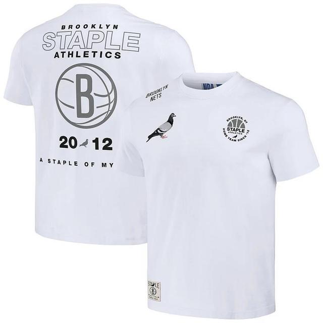 Mens NBA x Staple Brooklyn Nets Home Team T-Shirt Product Image