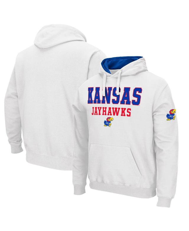 Mens Colosseum Kansas Jayhawks Sunrise Pullover Hoodie Product Image