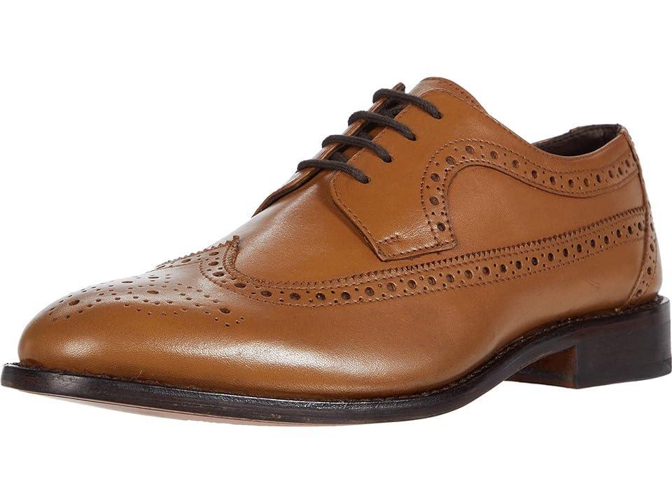 Anthony Veer Regan Wing Tip Derby (Walnut) Men's Shoes Product Image