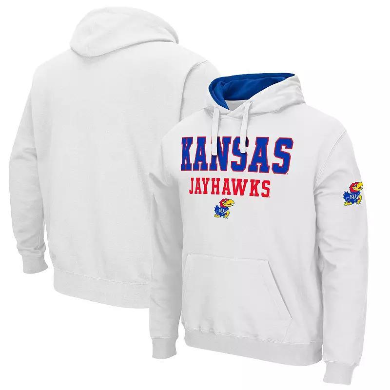 Mens Colosseum Kansas Jayhawks Sunrise Pullover Hoodie Product Image