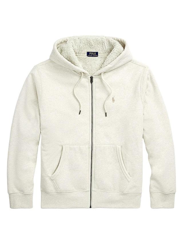 Mens Magic Sherpa-Lined Fleece Zip-Up Hoodie Product Image