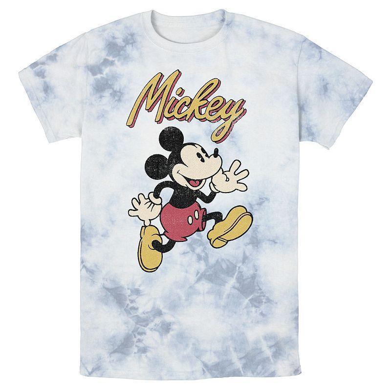 Mens Disney Mickey And Friends Mickey Classic Run Portrait Wash Tee Product Image