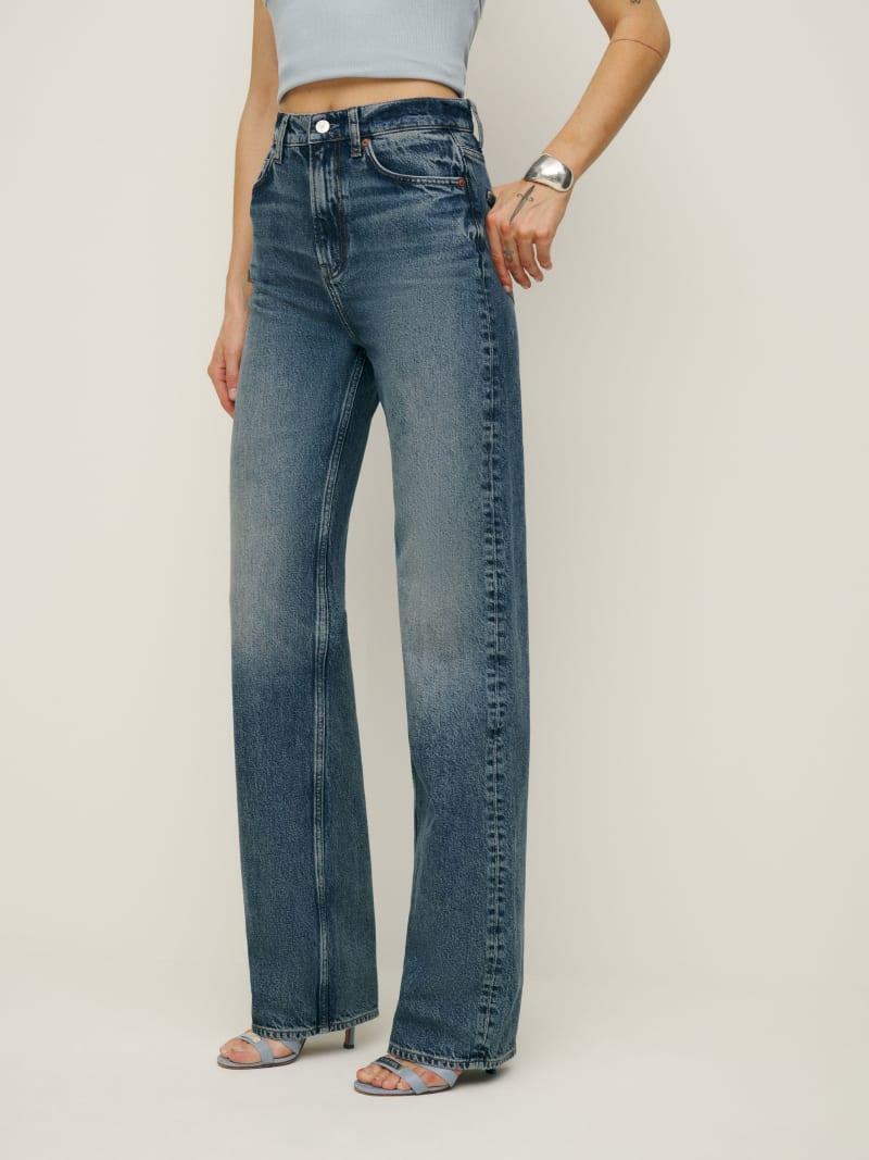 Wilder High Rise Wide Leg Jeans Product Image