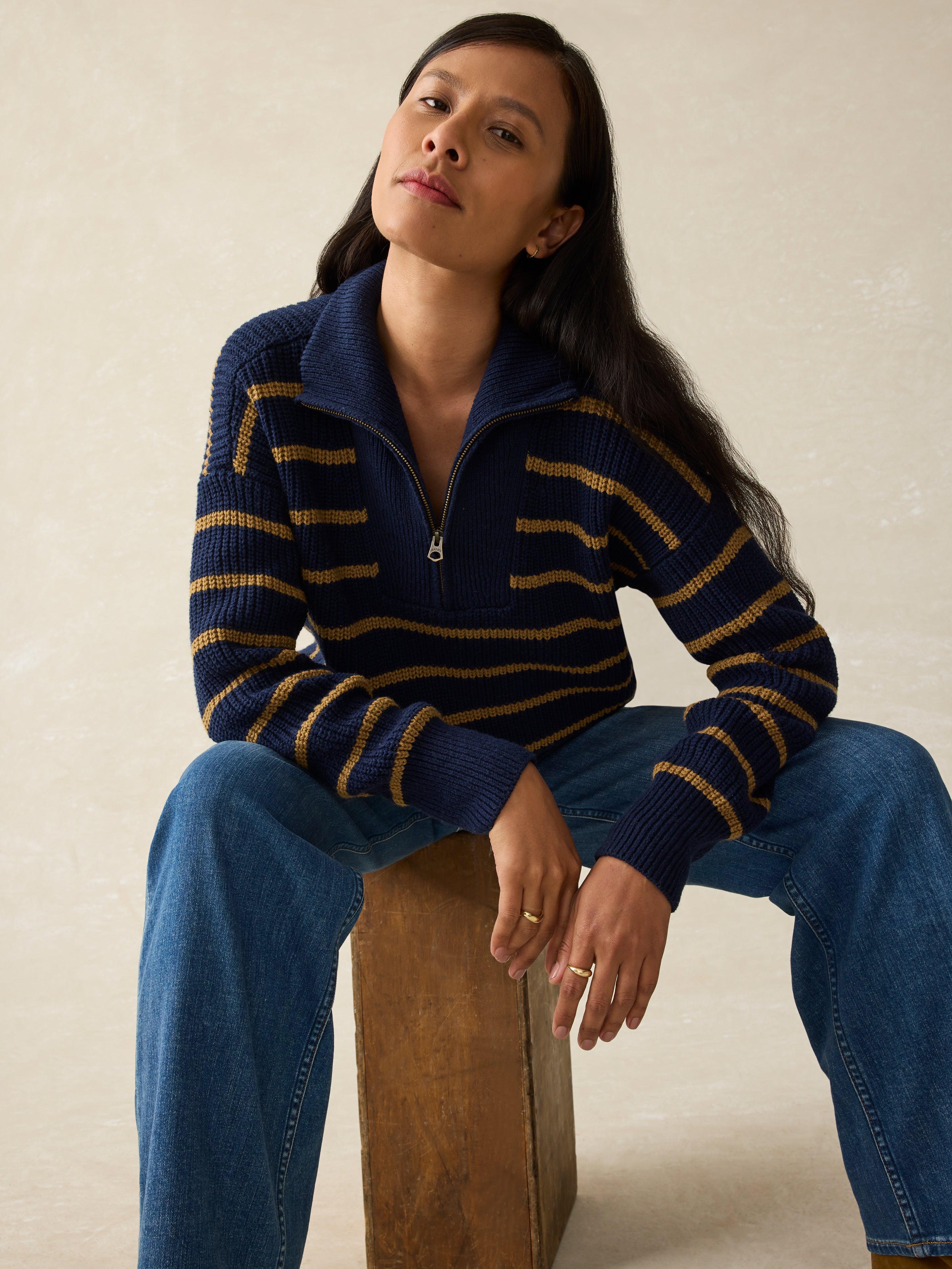 Mariner Sweater - Lakemont Stripe Female product image