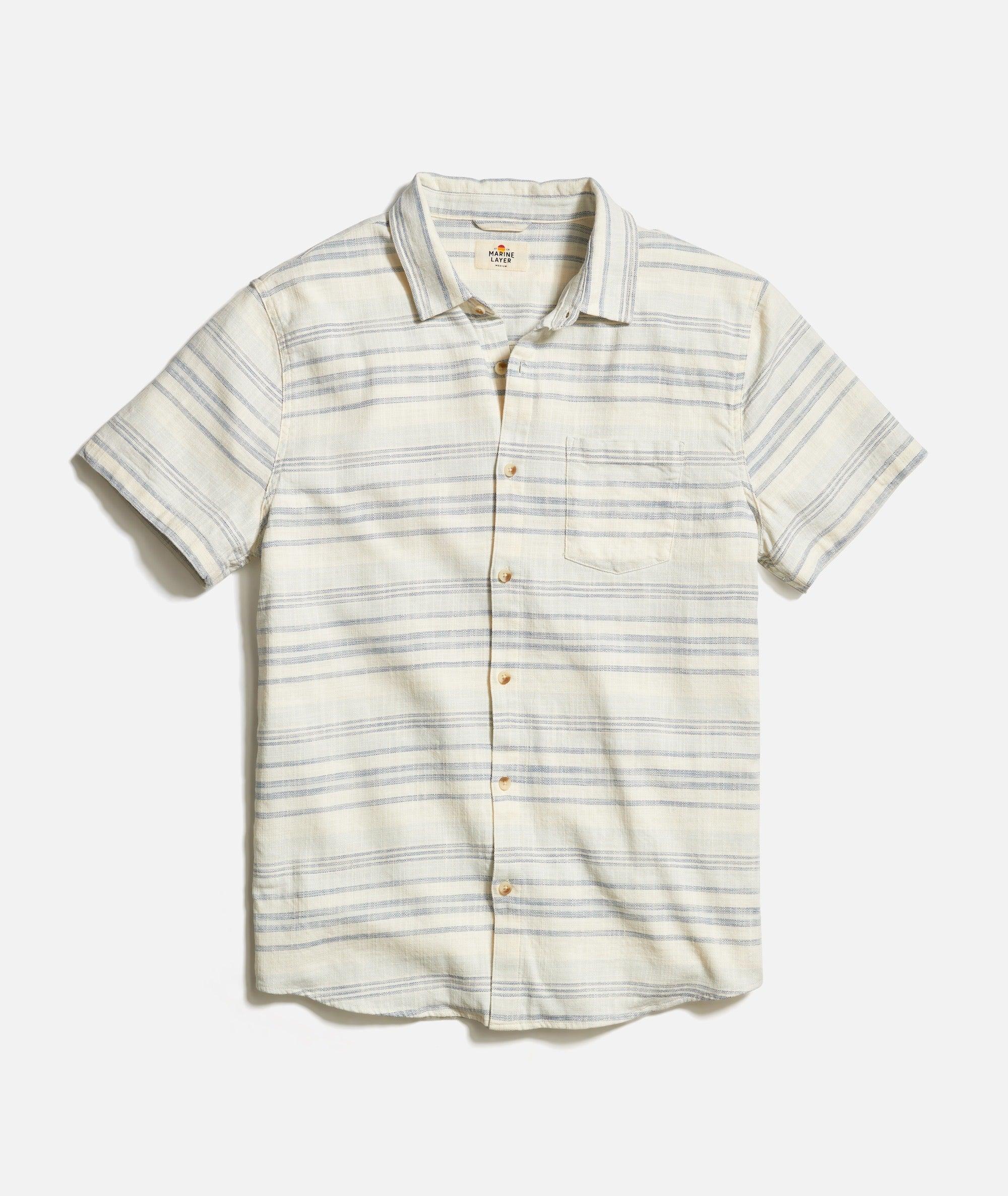 Stretch Selvage Short Sleeve Shirt Product Image