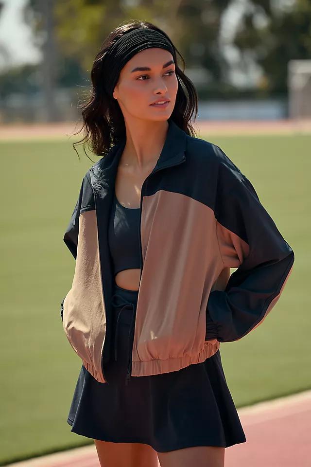 Beyond Yoga Go Retro Colorblock Jacket Product Image