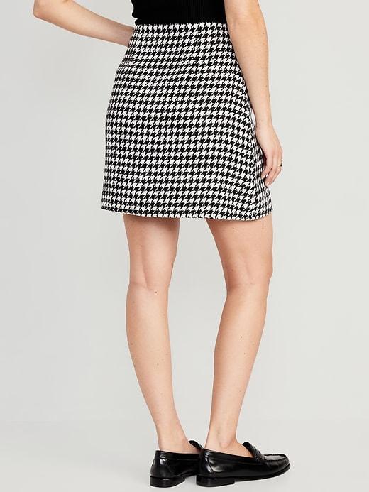 High-Waisted Mini Skirt Product Image