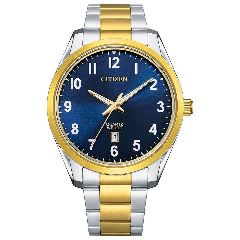 Citizen Mens Two-Tone Stainless Steel Watch - BI1036-57L Gold Silver Product Image