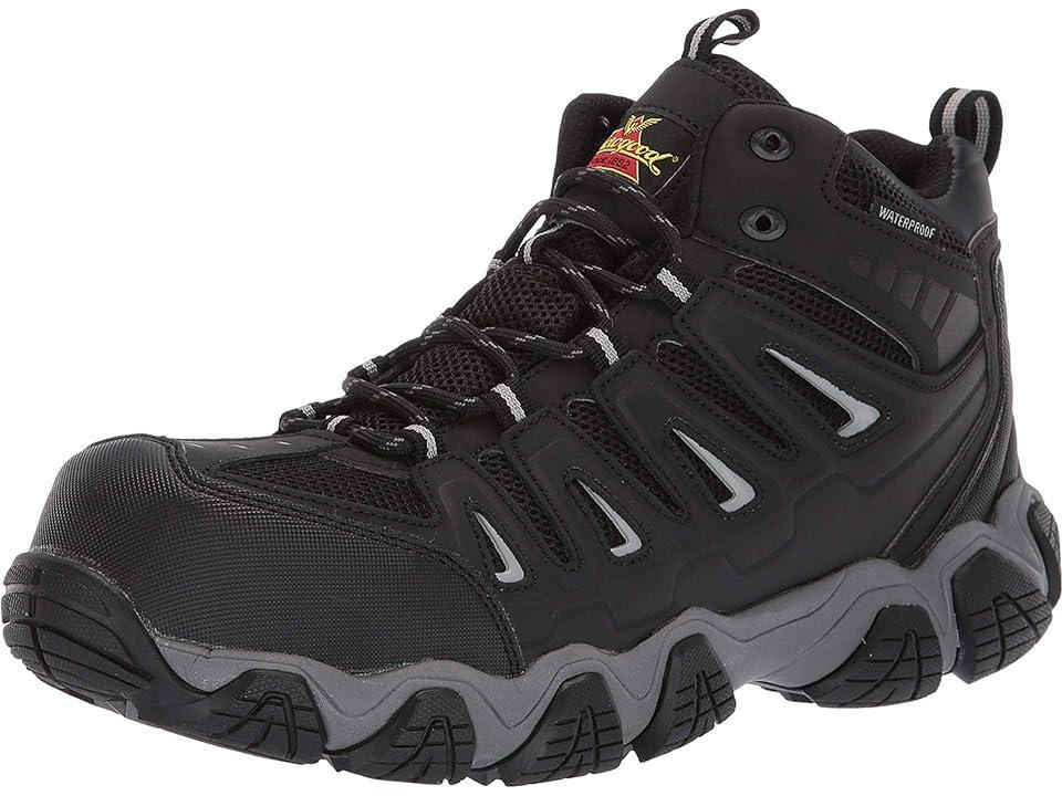 Thorogood Crosstrex Mid Waterproof Comp Toe Grey) Men's Boots Product Image