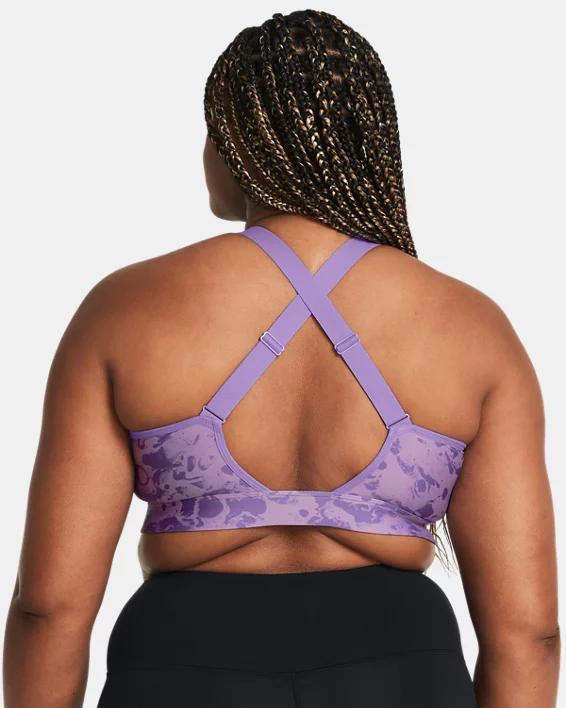 Women's UA Continuum Mid Printed Sports Bra Product Image