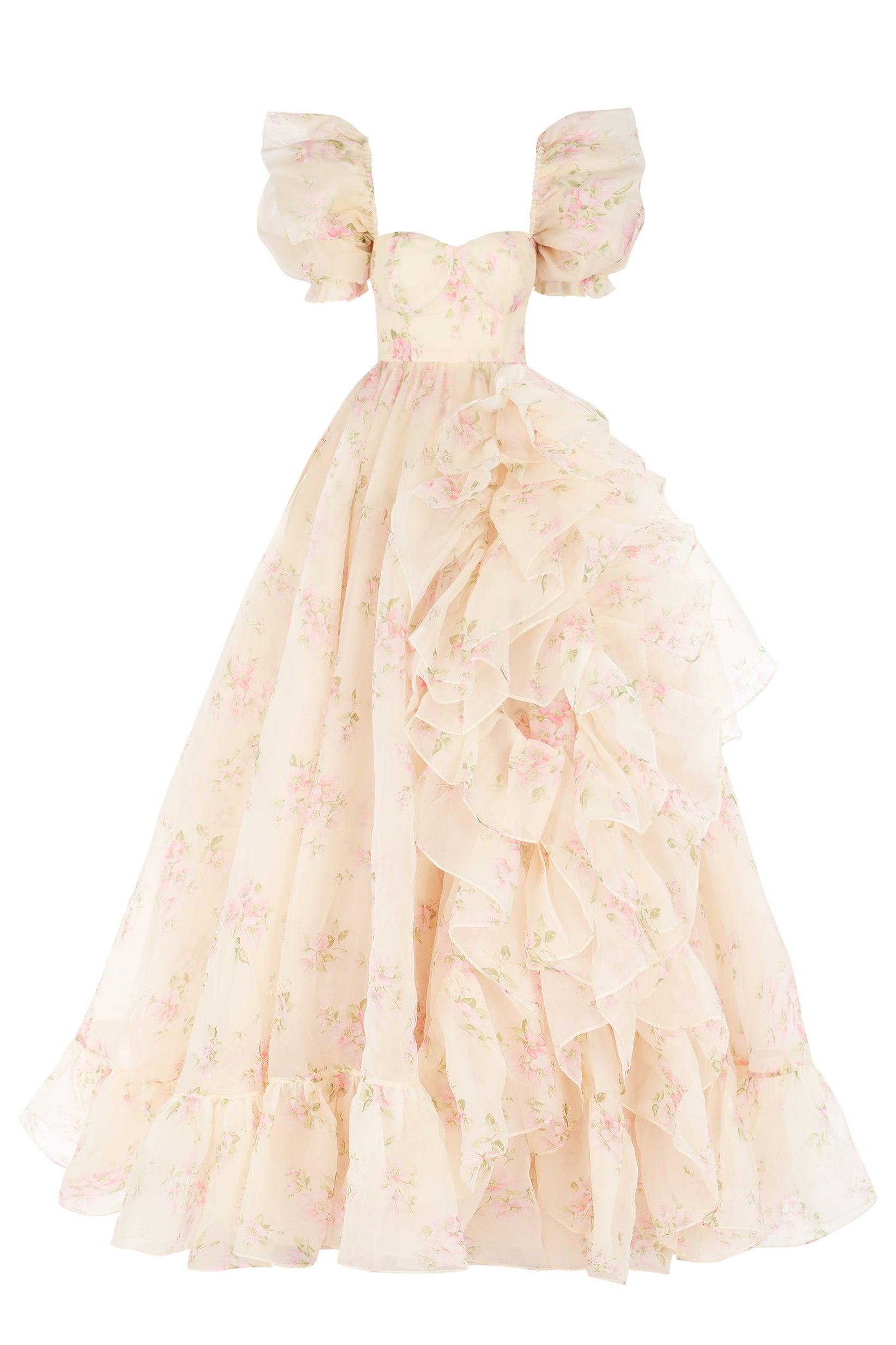 The Summer Home In Bloom Bridal Gown Product Image