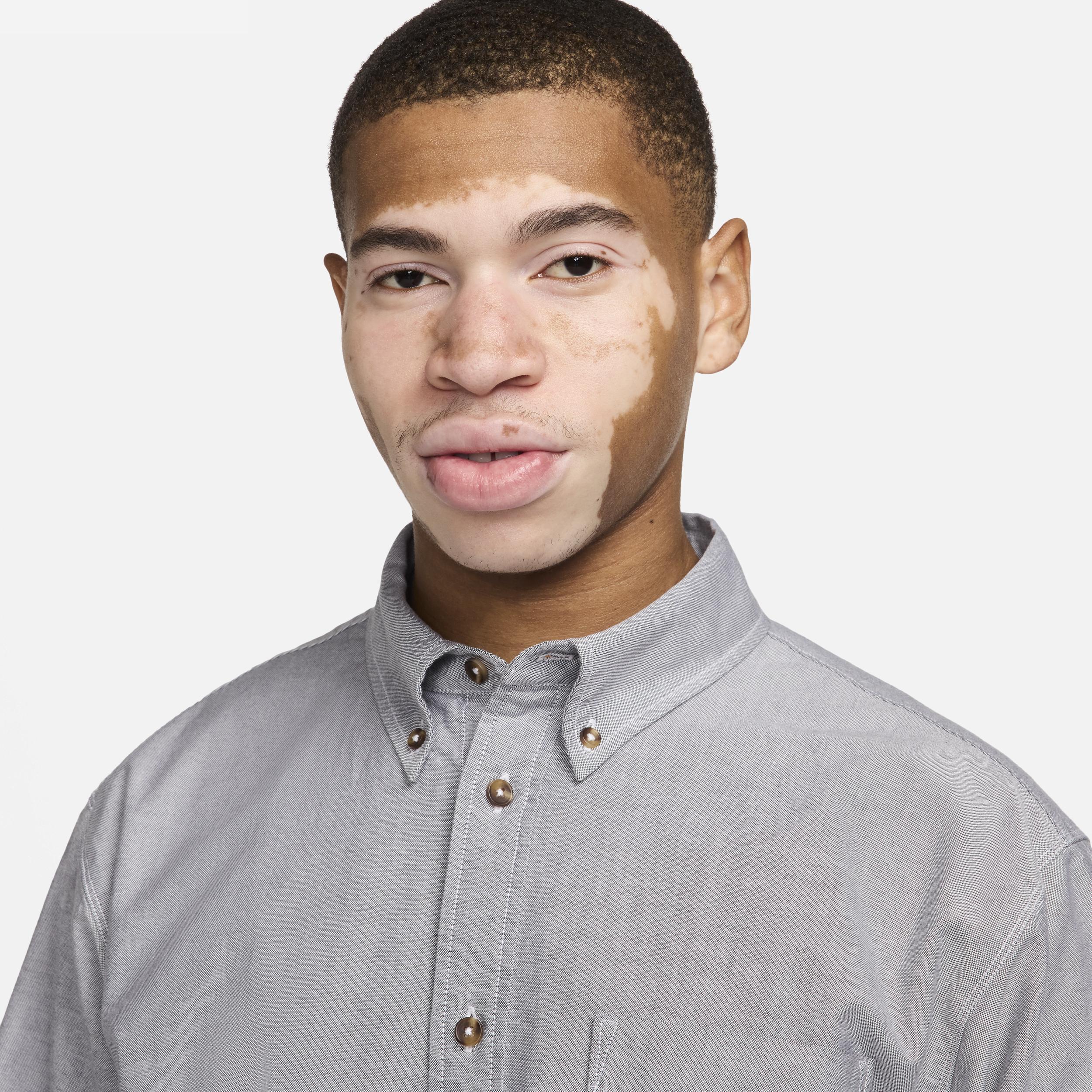 Nike Life Men's Long-Sleeve Oxford Button-Down Shirt Product Image