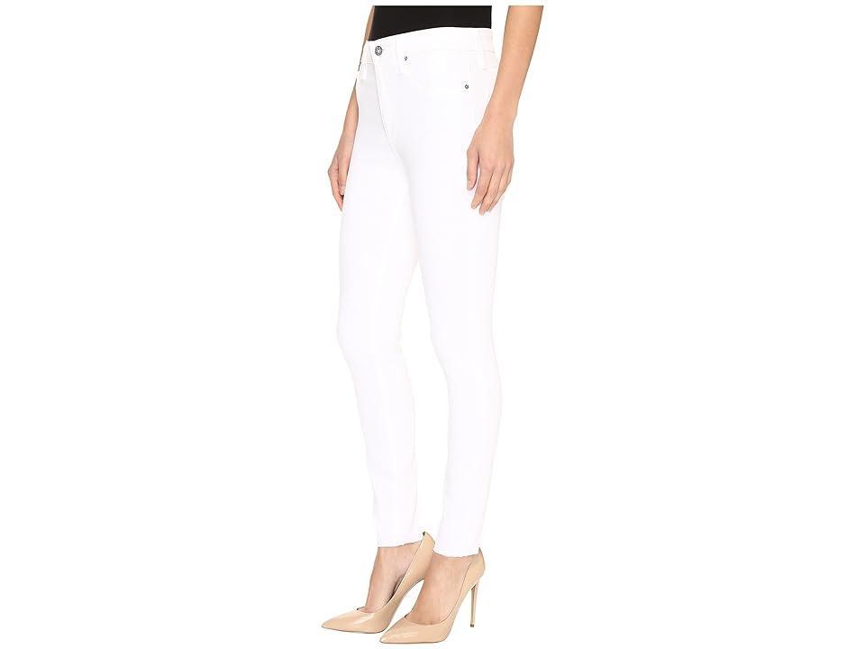 AG Jeans Farrah Ankle White) Women's Jeans Product Image