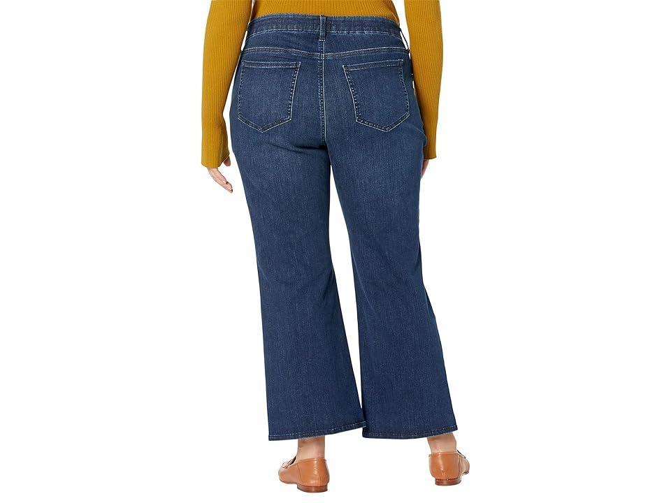 NYDJ Plus Size Waist Match Relaxed Flare in Underground (Underground) Women's Jeans Product Image