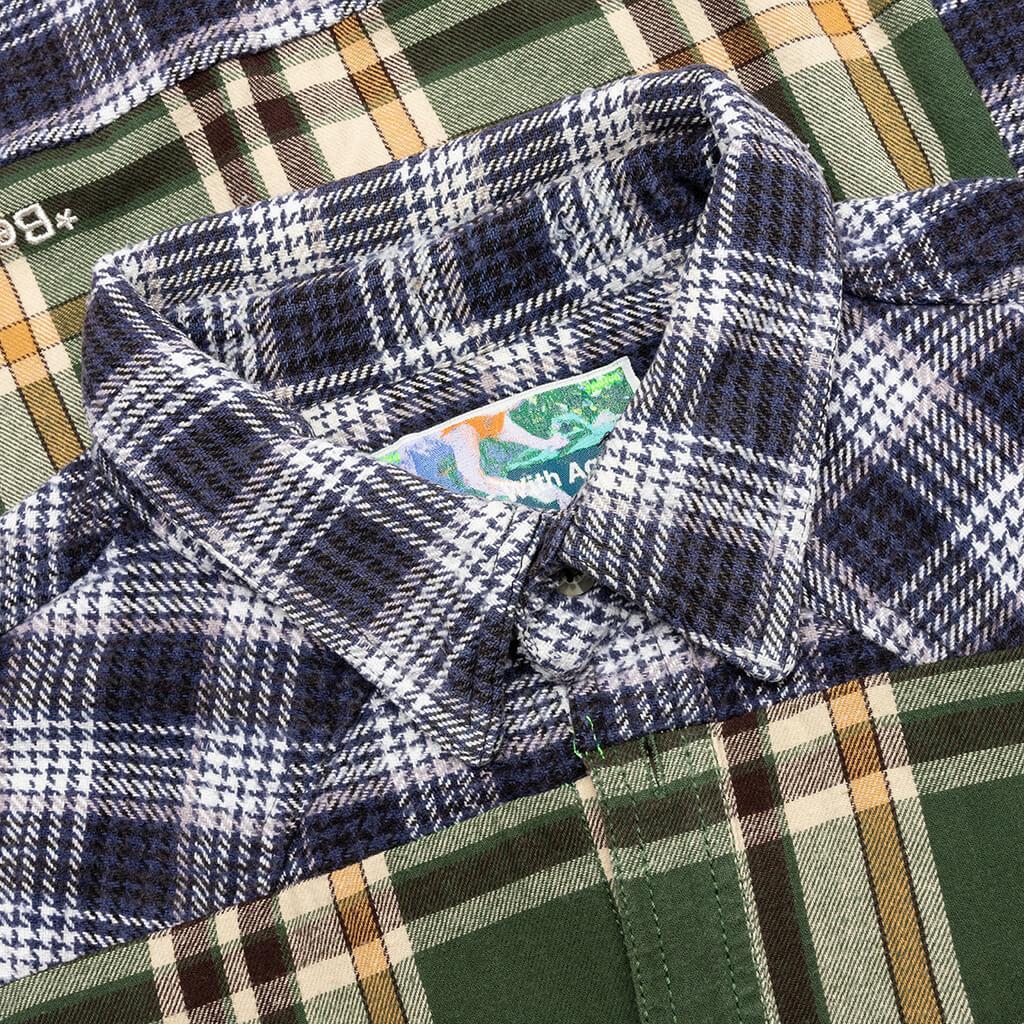 Re-Tartan Flannel Shirt - Multi Male Product Image