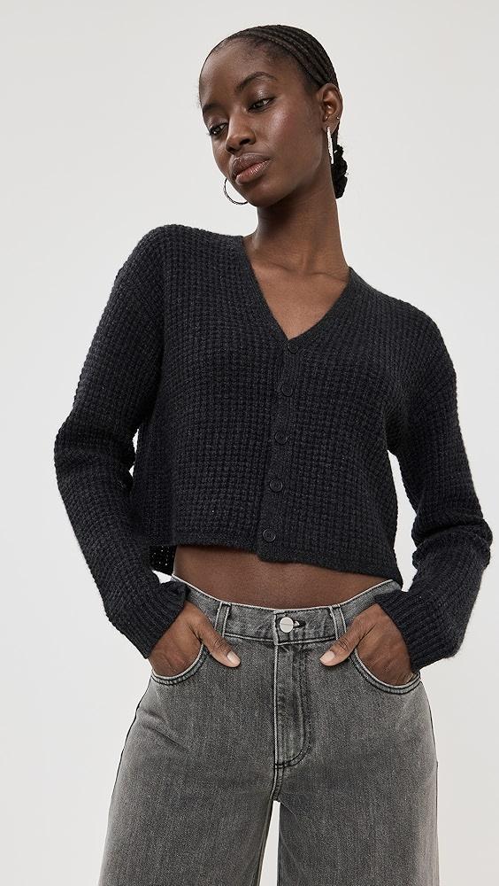 Sablyn Cropped V Neck Cardigan | Shopbop Product Image