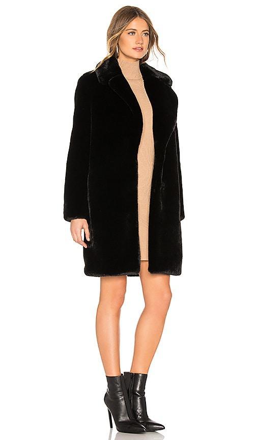 Lovers and Friends Romy Coat in Black Product Image