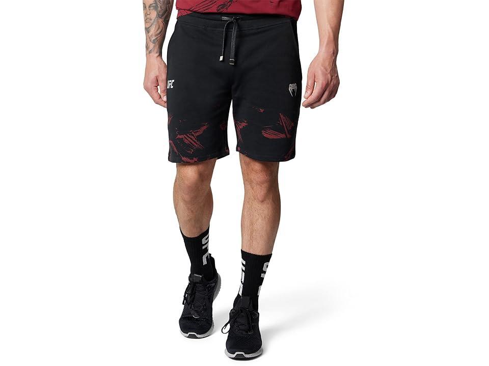 VENUM UFC Venum Authentic Fight Week 2.0 Cotton Shorts Red) Men's Clothing Product Image