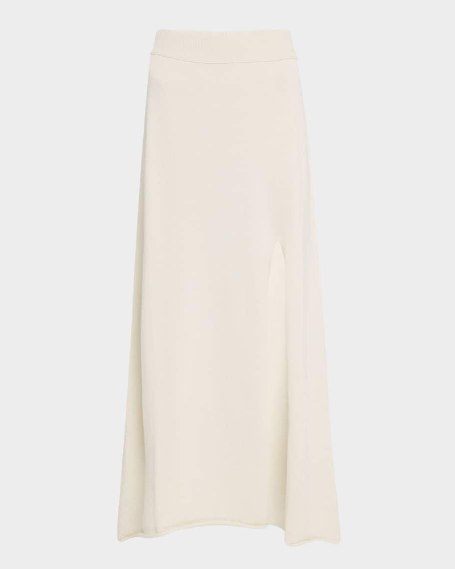 Selene Cashmere Knit Maxi Skirt Product Image