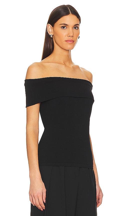 Womens Compact Crepe Off-The-Shoulder Top Product Image