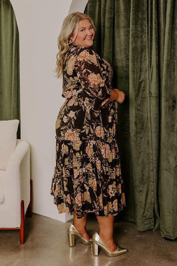 Ethereal Moments Floral Midi Curves Product Image