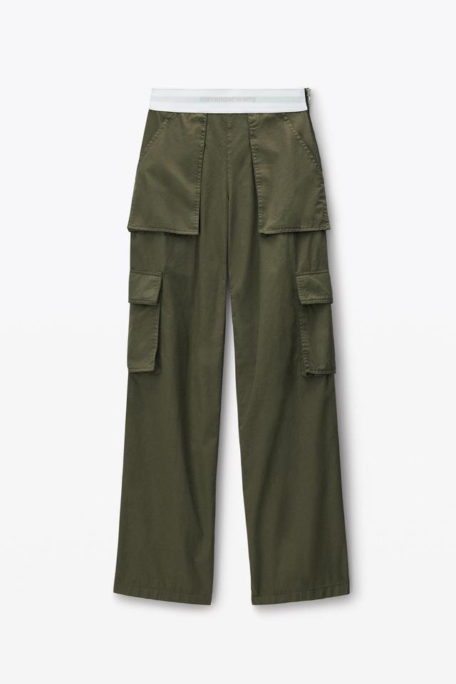 Mid-rise Cargo Rave Pants Product Image