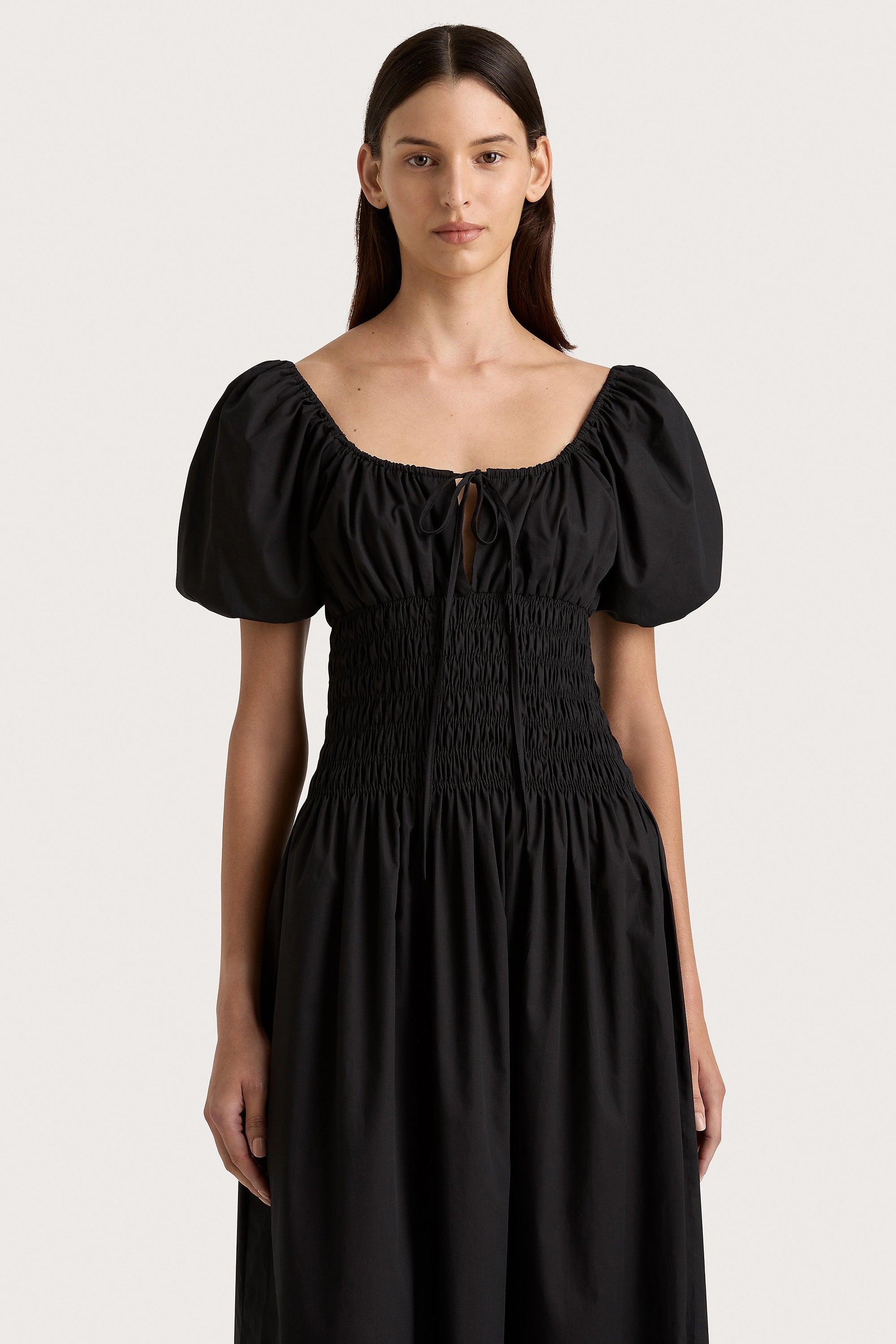 Beatrice Midi Dress Black Product Image