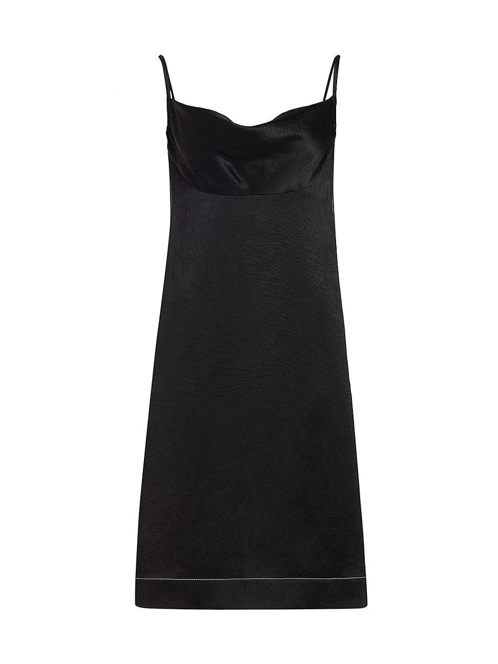 Proenza Schouler Crushed Satin Slipdress Product Image