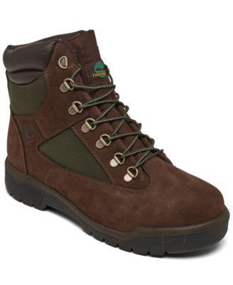 Timberland Field Boot 6 F/L Waterproof (Chocolate Old River Nubuck) Men's Lace-up Boots Product Image