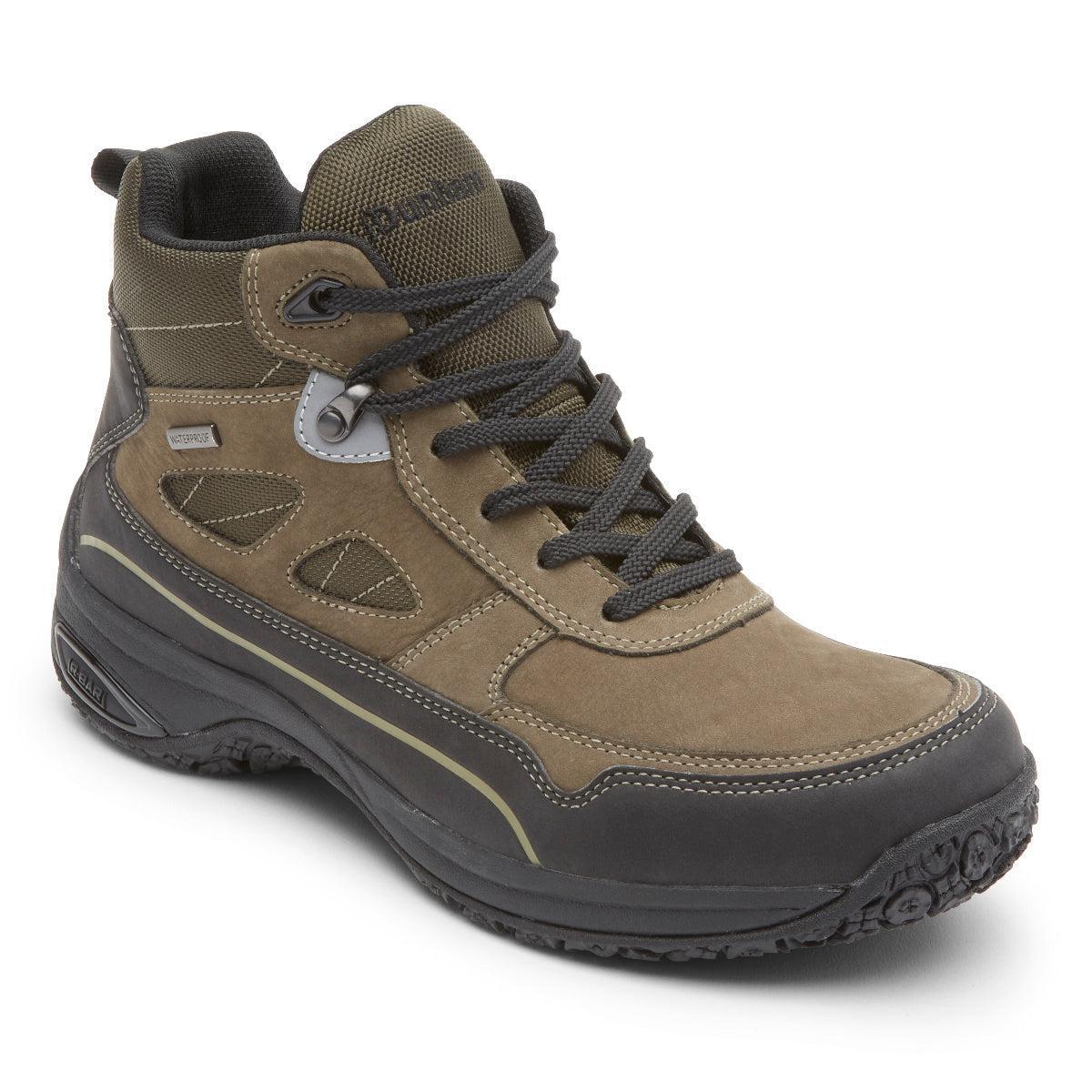 Dunham Cloud Plus Mid II Waterproof Boot (Breen Nubuck) Men's Shoes Product Image