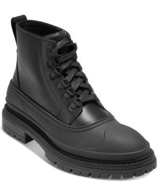 Mens Stratton Shroud Leather Lug-Sole Boots Product Image
