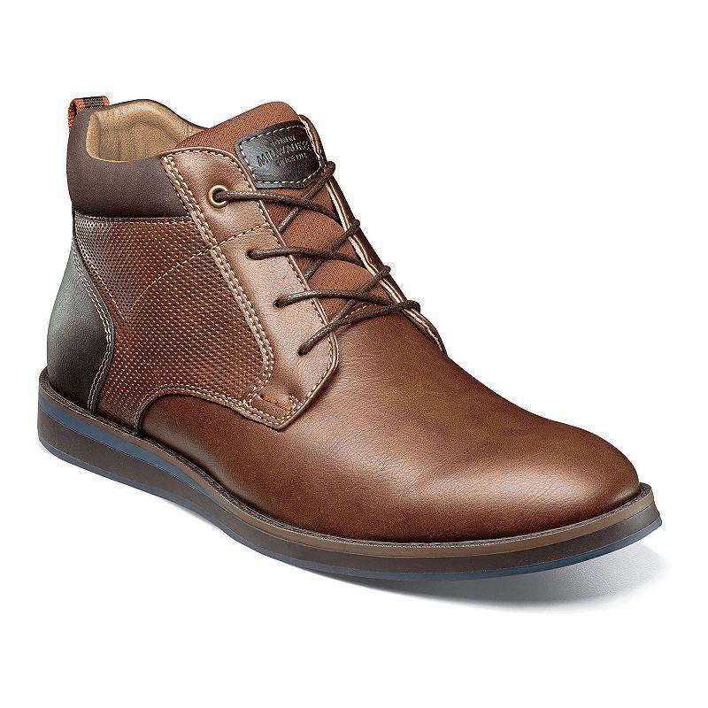 Nunn Bush Circuit DC Plain Toe Chukka (Cognac) Men's Shoes Product Image