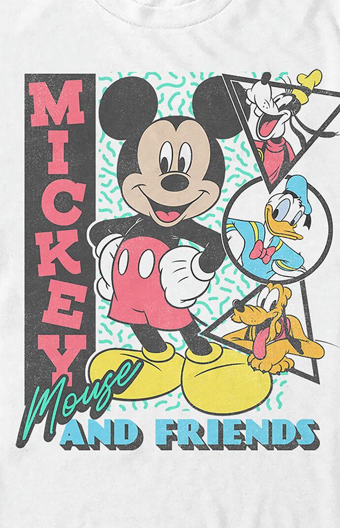 Women's Mickey & Friends Shapes T-Shirt Product Image