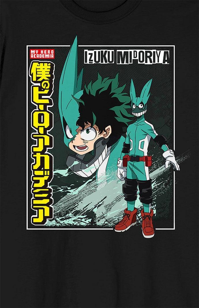 Mens My Hero Academia Izuku Midoriya T-Shirt Product Image