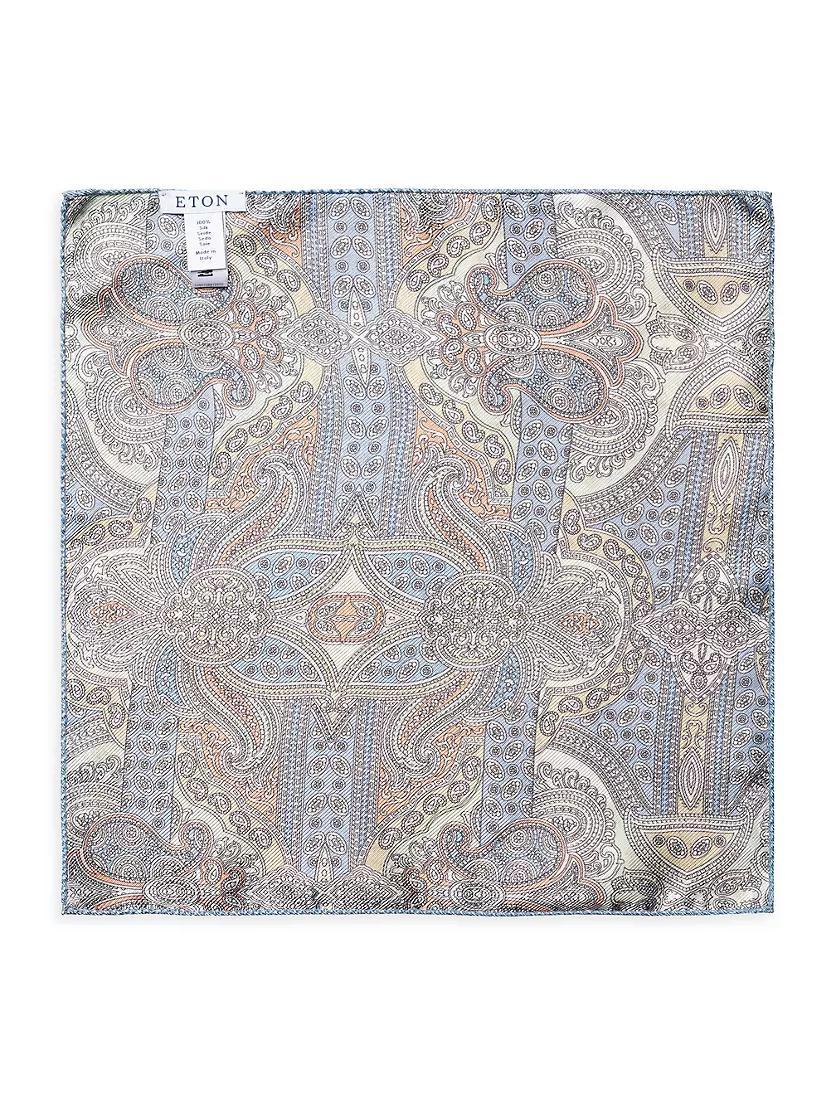 Paisley Silk Pocket Square Product Image