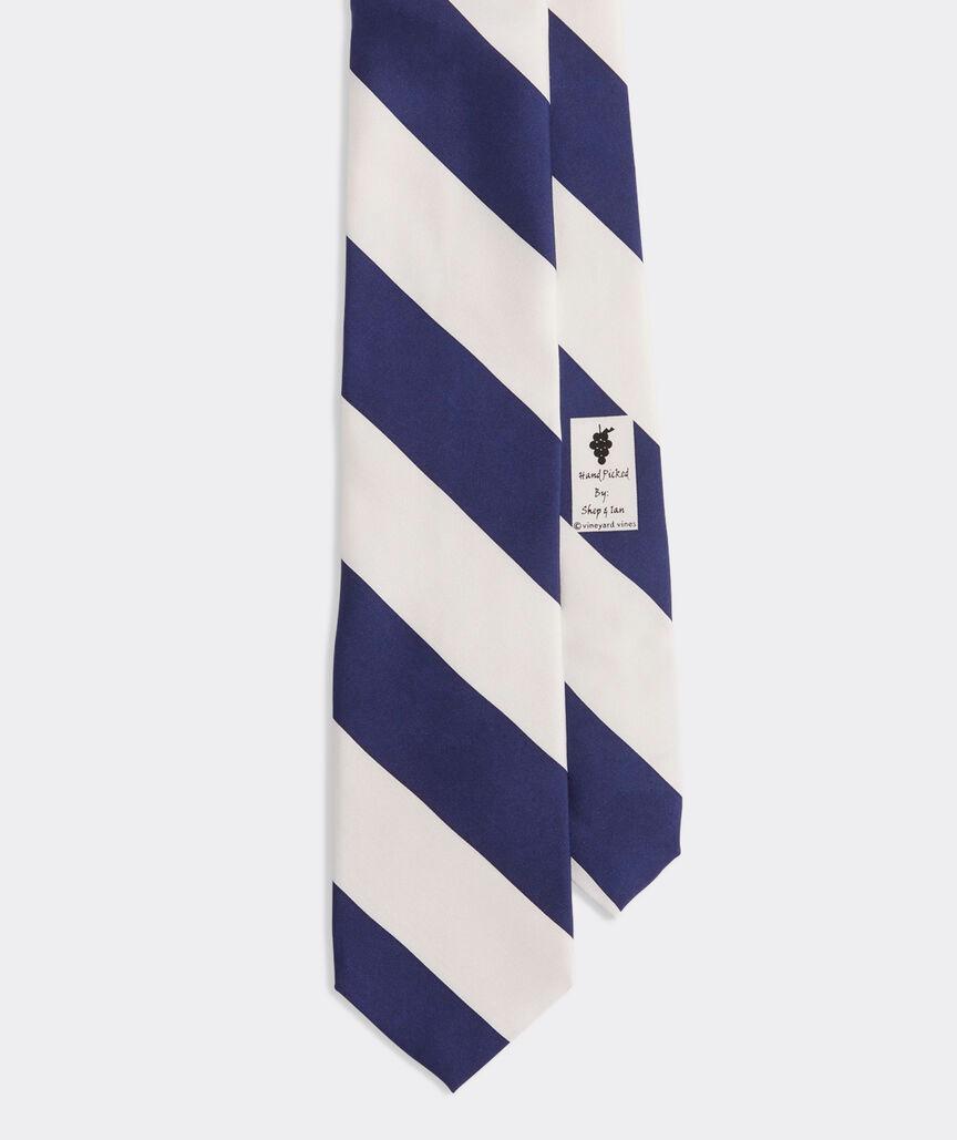 Captain Stripe Silk Tie Product Image