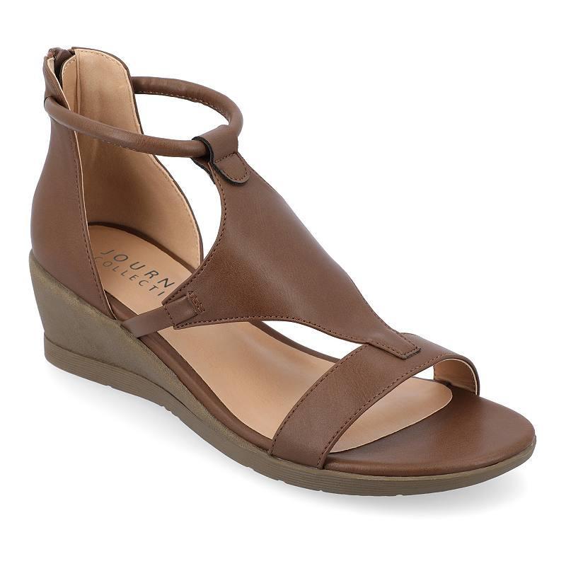 Journee Collection Womens Trayle Wedge Sandal Product Image