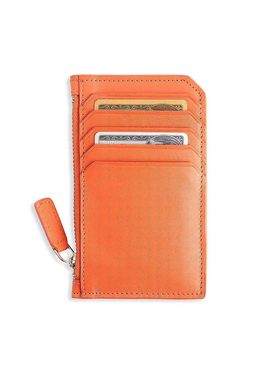 ROYCE New York Zip Leather Card Case Product Image