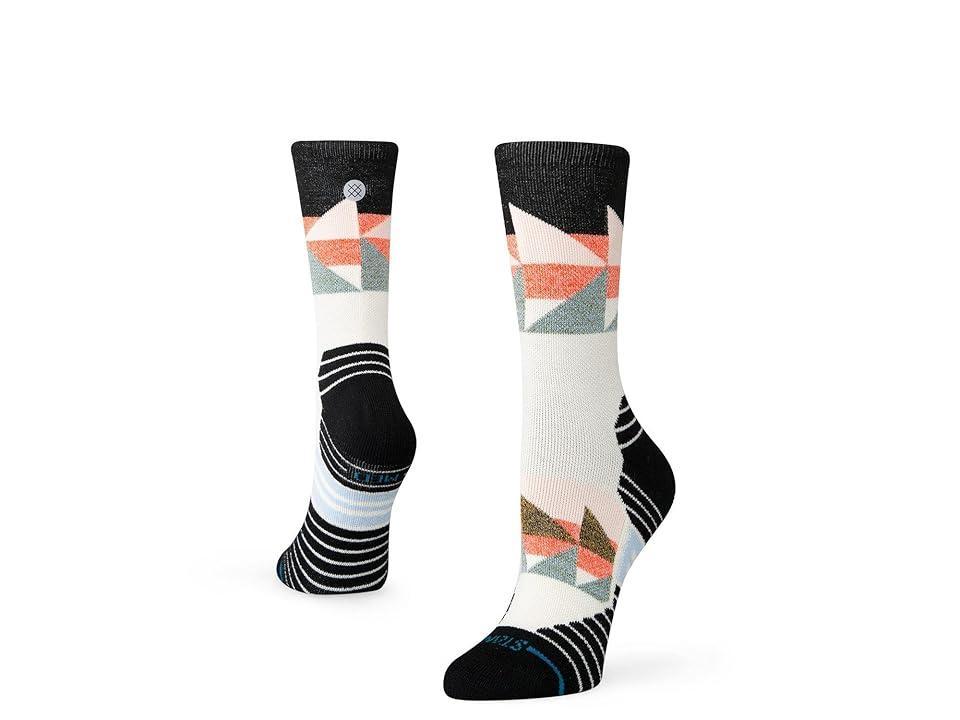 Stance Tri Wool Mid Crew Women's Crew Cut Socks Shoes Product Image