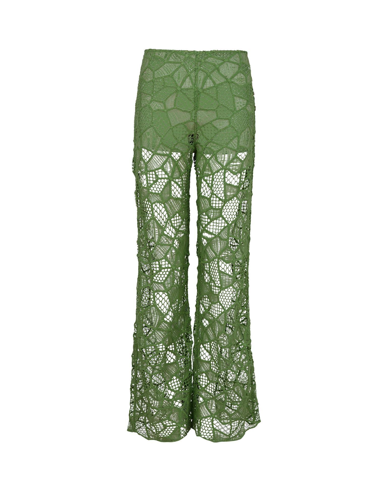 Hollie Flared Pants - Aloe Product Image