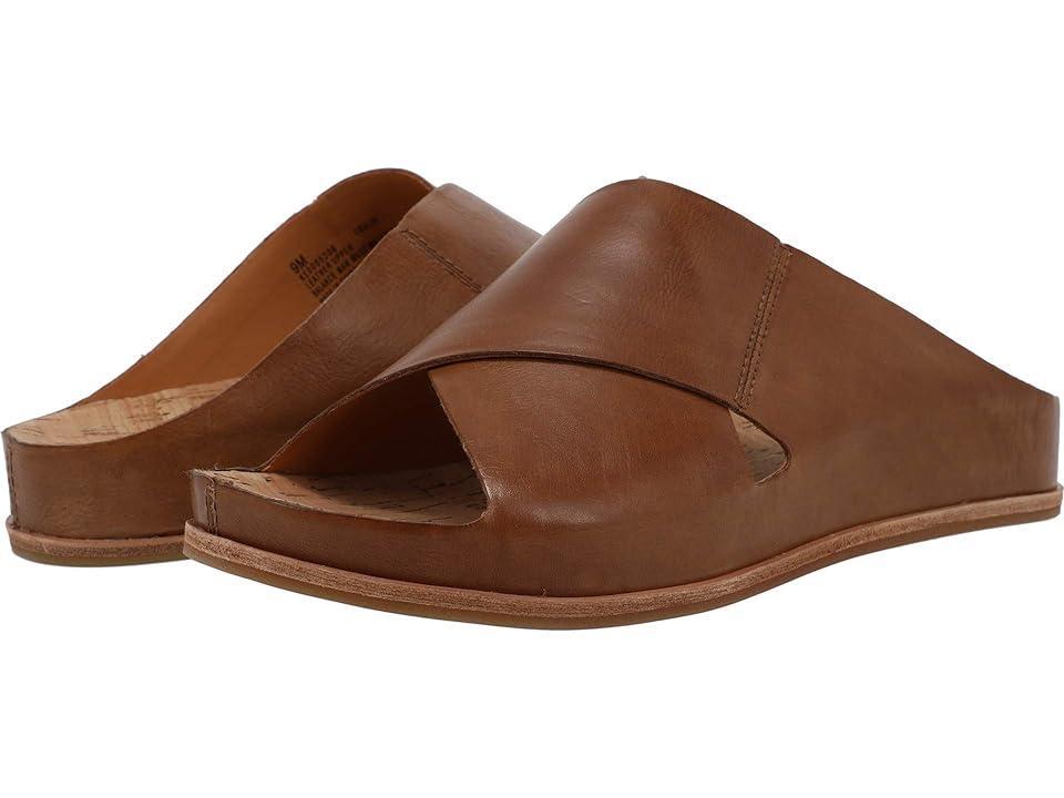 Kork-Ease Tutsi Cross Band Leather Slide Sandals Product Image